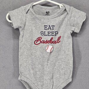 Baby One Piece, Set of 2, Baseball Themed, 6-9 months, MN Twins, Boys